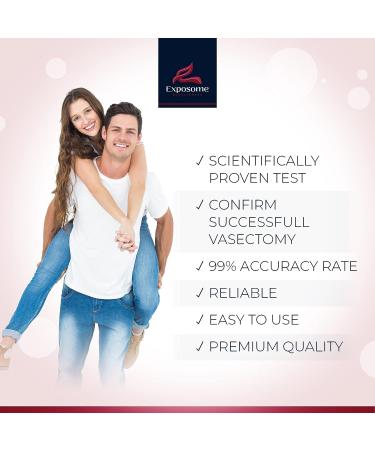 Exposome BioSciences Vasectomy Home Test Kit - Set of 2 Tests - Buy Online on GoSupps.com