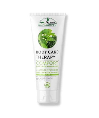 Vitamol Bio Naturell Comfort Organic Regenerating Foot Cream Treatment Pedicure Dry Skin Balsamic Action Anti-Sweat 75ml
