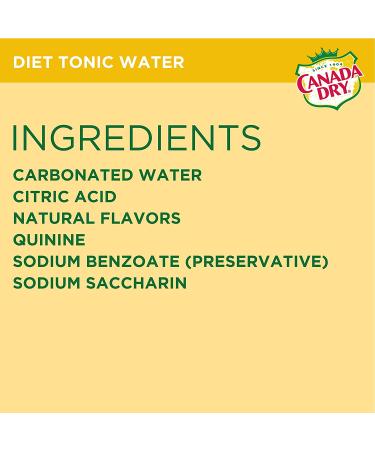 Canada Dry Diet Tonic Water - 10oz Plastic Bottle (6 Pack) - Buy Online on GoSupps.com