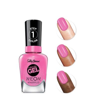 Sally Hansen Miracle Gel Neon Collection - 876 Floresc Pink 0.5 Fl Oz - Buy Online on GoSupps.com