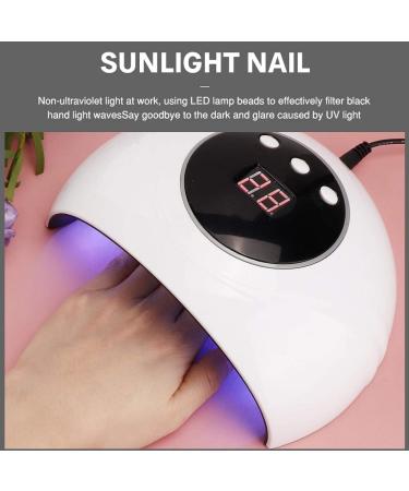 36W Nail Dryer Intelligent Timing Professional Nail Polish Curing Device for Salon Quality Manicures - Buy Online on GoSupps.com