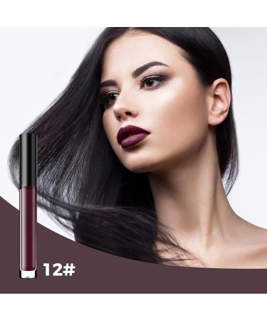 Long Lasting Waterproof Liquid Matte Lipstick | Allbesta Non-Stick Cup Matte Lip Gloss (12#) - Shop Internationally! - Buy Online on GoSupps.com