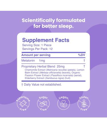 Neuro Sleep & Recharge Meltaway Mints - Contains Melatonin 1 mg Chamomile & Elderberry - Travel Aid for Nighttime Relaxation & Healthy Sleep Cycle - Mixed Berry 72 ct 12 Count (Pack of 6) Mixed Berry - Buy Online on GoSupps.com