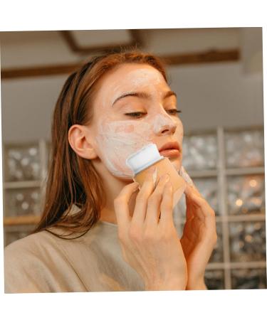 SKISUNO Beech Wood Facial Cleansing Brush Face Cleansing Brush Skincare Brush Cleansing Brush for Face Exfoliating Face Brush Face Exfoliator Brush Face Scrubber Facial Cleaning Brush - Buy Online on GoSupps.com