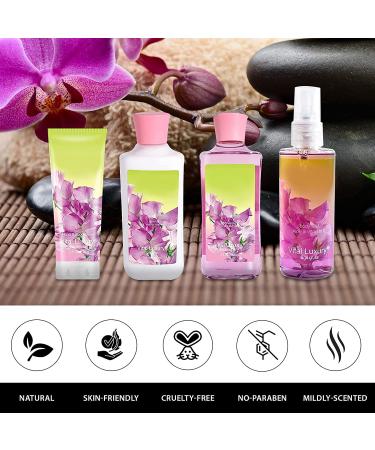 Sweet Pea Bath & Body Kit | 3 Fl Oz Skincare Gift Set | Body Lotion Shower Gel & Fragrance Mist | Perfect for Halloween & Christmas Gifts for Him & Her - Buy Online on GoSupps.com