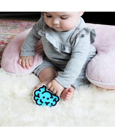 Fat Brain Toys Blue Brain Teether | Baby Toys & Gifts for Ages 0-2 - Buy Online on GoSupps.com