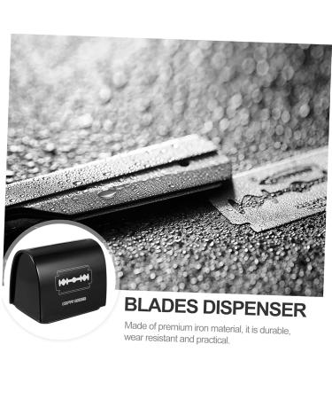 PopetPop 12 STK Razor Blade Storage Box - Safe Disposal Container for Razors Travel Case Black - 3 Pack (6.5x4.5x6cm) - Buy Online on GoSupps.com