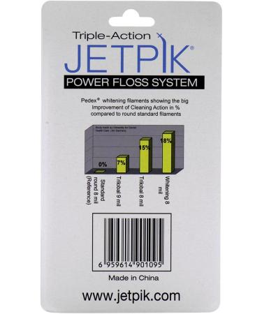 JETPIK JA05-109-32 Replacement Toothbrush Set 2 Pieces for JP 200 Series | Whitening Toothbrushes | International Shipping Available - Buy Online on GoSupps.com