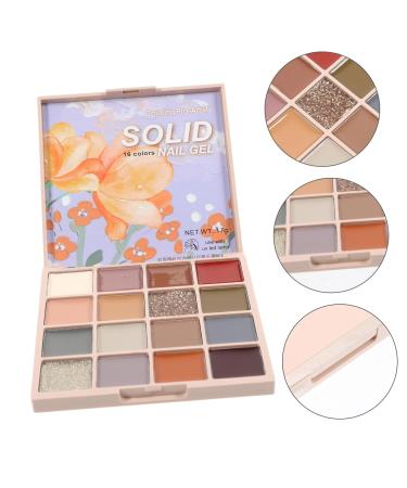 FRCOLOR 1 Box Nail Art Solid Glue Nail Gel Polish Nail Polish Decor Female Fingernail Polish Girl Nail Diy Decor Long Lasting Nail Polishes Manicure Supplies Nail Glue Plastic Cream Canned - Buy Online on GoSupps.com