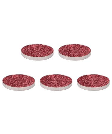 Long Lasting Single Eyeshadow Vibrant Colors DIY Makeup Compact Pan Suitable for Eye Makeup Lip Gloss Hair Decoration Big Concerts Festivals (J14)