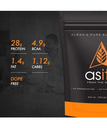 AS-IT-IS Nutrition Pea Protein Isolate - Vegan Plant Protein for Meal Supplementation | Gluten-Free Easy to Digest No Preservatives (1000g/35.2oz - Buy Online on GoSupps.com