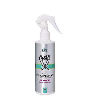 Frizz-X Keratin Spray - 8.0oz - For coarse hair.