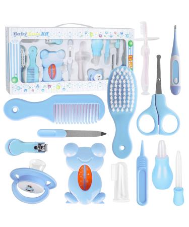 JasCherry Baby Grooming Kit Baby Health Nursery Care Items Essentials Supplies Set for Newborn Infant Toddler - Safety Hair Brush Comb Nail Clipper Trimmer for Girl Boys Keep Clean #C Set #3