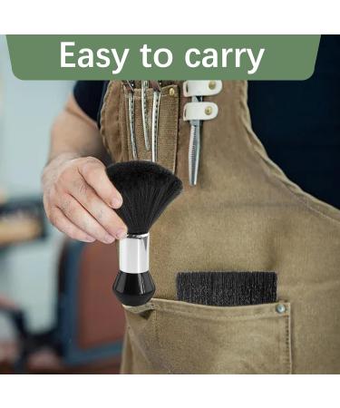 2 Piece Neck Brush Set Hairdresser Neck Brush Soft Barber Brush Hairdresser Brush for Cleaning Broken Hair on the Neck - Buy Online on GoSupps.com