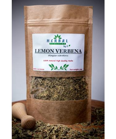 Lemon Verbena Loose Leaf Tea Dried Herb 50g - Aloysia citrodora - Herbal Remedies by J. - Werbena Cytrynowa