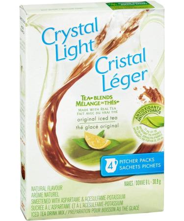 Crystal Light Iced Tea Singles 26g (12 Boxes of 10 Packets) & Iced Tea Pitcher Packs 30.9 g - Buy Online on GoSupps.com