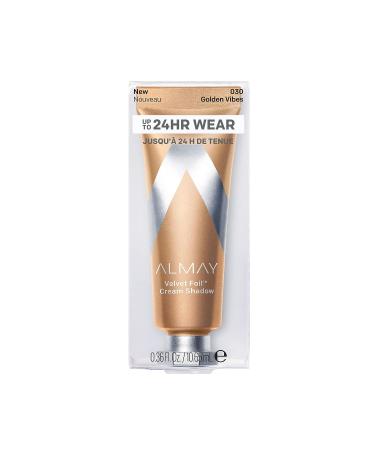 Almay Velvet Foil Cream Shadow in Golden Vibes - Metallic Eyeshadow 0.36 fl. oz - Buy Online on GoSupps.com