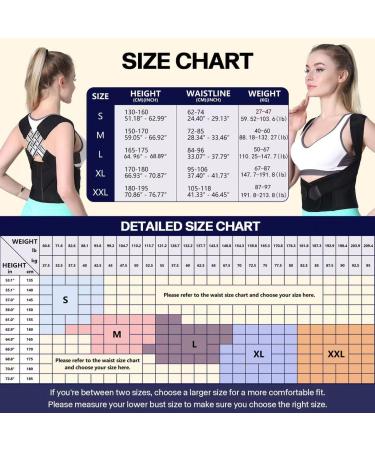 Posture Corrector for Women & Men - Adjustable Shoulder Brace Back Straightener - XL for Middle & Upper Spine Support - Buy Online on GoSupps.com