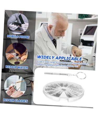 Healeved Stainless Steel Watch Bracelet Repair Set | Screw Nuts Pipe Removal Tools & Miniature Kits - Heavy-Duty Metal Bracelet Accessories - Buy Online on GoSupps.com
