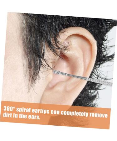Hemoton 4-Piece Ear Pick Tool Cleaning Kit - Stainless Steel Ear Wax Removal Set for Adults - Buy Online on GoSupps.com