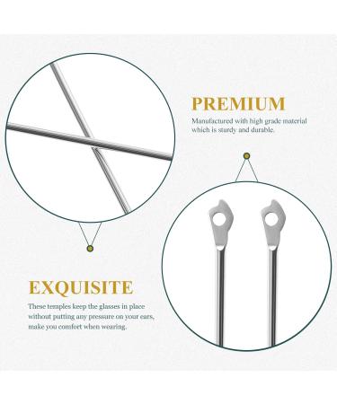 UKCOCO Silver Metal Glasses Frame - Replacement Bar Frames for Glasses & Sunglasses - Stylish & Durable - Buy Online on GoSupps.com