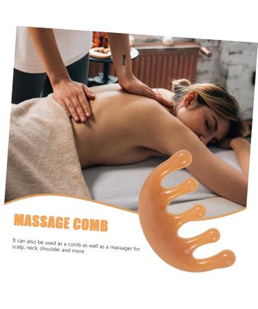 SESESFOUFU Massage Comb - Relaxation Ridge Hair Care & Scalp Massage Comb | 10x6.3cm for Ultimate Relaxation - Buy Online on GoSupps.com