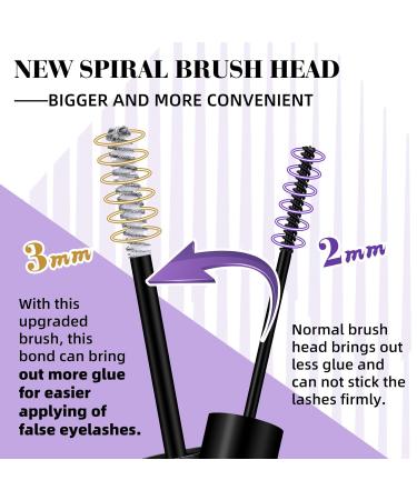 Lash Cluster Glue 10ML - Waterproof & Strong Hold Eyelash Bond | Fast Drying Individual Lash Glue | 72 Hour Hold - Buy Online on GoSupps.com