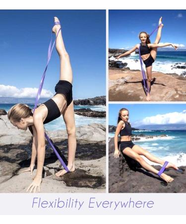 Dance Stretch Bands for Flexibility | Ballet and Gymnastics Equipment | Dancer Gifts - Regular Purple - Buy Online on GoSupps.com