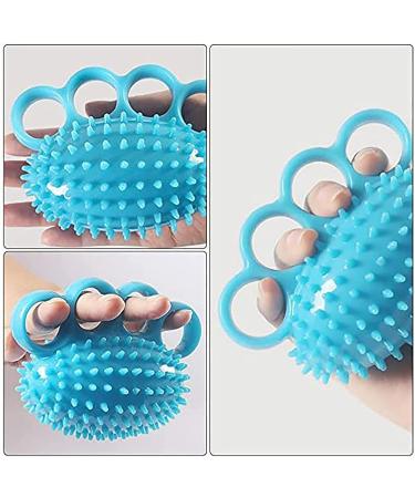 ZZBB Finger Grip Ball Finger Exerciser Squeeze Stress Balls for Hand Therapy Grip Ball Strength Training for Athletes Musicians Physical Rehabilitation - Buy Online on GoSupps.com