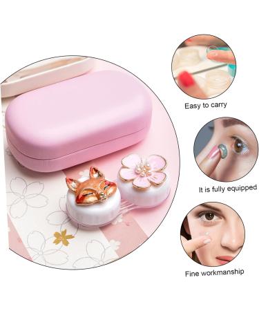 LALAFINA 3 Series Box Colored Lenses - Premium Syal Lens Container & Organizer Set | Local Mirror Housing & Foil | 3PCs (9.5x5.5cm) - Multi-functional Hastering Suite - Buy Online on GoSupps.com