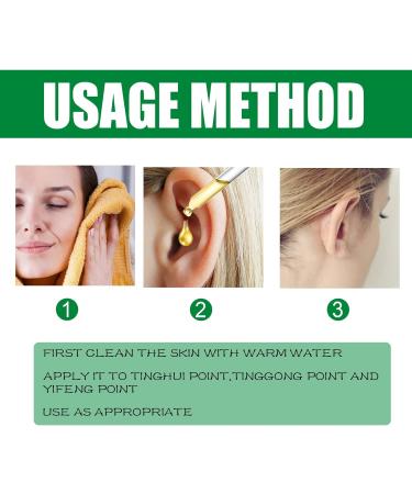 Tinnitus Relief Ear Drops - Natural Pain and Ringing Relief for Earaches and Tinnitus Symptoms - Buy Online on GoSupps.com