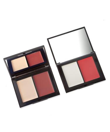 Belle Beauty Blush & Bashful Cream Blush and Highlighter Duo - Blossom 0.19 oz - Natural & Paraben Free - Buy Online on GoSupps.com