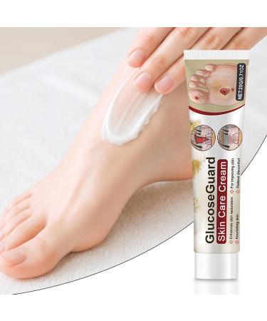  G n rique Foot Cream for Dry Cracked Heels Moisturizing Heel Cream | Nourishing Non-Sticky Pedicure Treatment For Men Seniors Parents and Athletes - Buy Online on GoSupps.com