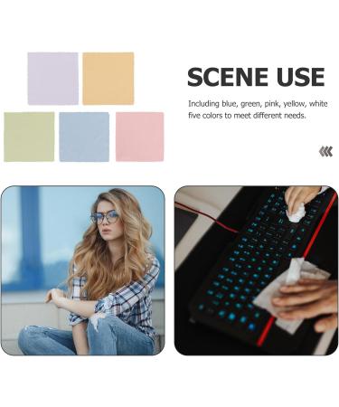 Minkissy Microfiber Cleaning Cloths - 50 Pack for Glasses Phones Laptops & More | Effective Lens Cleaners - Buy Online on GoSupps.com