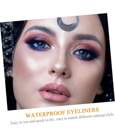 FOMIYES 10pcs Colored Liquid Eyeliner Liquid Eyeliner Waterproof Liquid Eyeliner Pencil Household Eyeliners - Buy Online on GoSupps.com