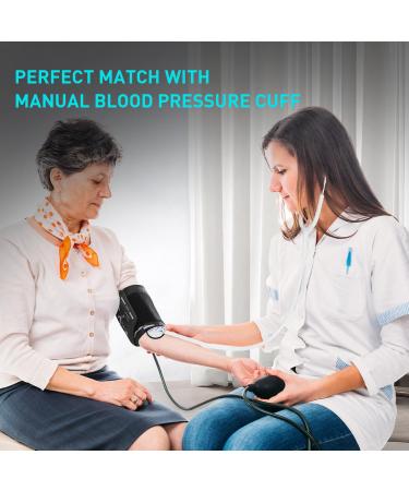 SCIAN Stethoscope - Single Head Cardiology Stethoscopes for Nurses Doctors and Nursing School Students Ideal for Blood Pressure Monitoring Home Diagnostics Medical Supplies White - Buy Online on GoSupps.com