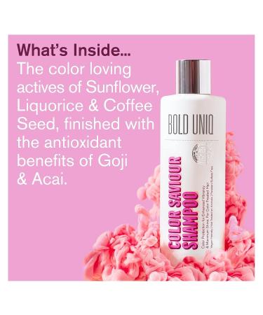 BOLD UNIQ Purple Hair Mask & Color Shampoo Bundle - Remove Yellow Tones, Condition Dry Hair - for Blonde, Platinum, Bleached, Silver, Gray, Ash Hair - Cruelty Free & Vegan - Buy Online on GoSupps.com