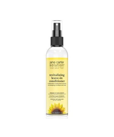 JANE CARTER SOLUTION Revitalizing Leave-In Conditioner Spray (8oz) - Moisturizing  Heat Protectant  Reduce Frizz 8.01 Fl Oz (Pack of 1)