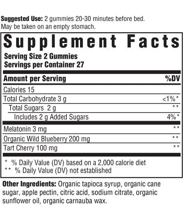 MegaFood Melatonin Berry Good Sleep Gummies - 1.5 mg, 54 Count - Buy Online on GoSupps.com