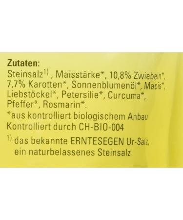 Erntesegen Yeast-Free Vegetable Broth Refill 264g | Organic Seasoning Sauce for International Shipping - Buy Online on GoSupps.com