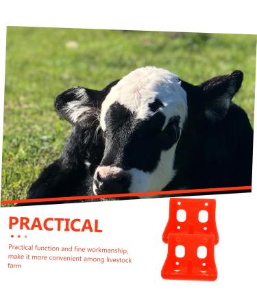 2pcs Cattle and Sheep Lick Brick Box Plastic Serving Trays Cattle Salt Feeding Bowl Farm Feeder Goat - Buy Online on GoSupps.com