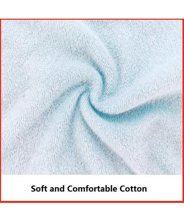 Baby's 7-Piece Double Layer Cotton Drooling Bibs Set - Soft & Absorbent (Pink, Waterproof) - Buy Online on GoSupps.com