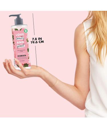 Love Beauty and Planet Muru Muru Butter & Rose Vegan Moisturizing Body Lotion - 400ml for Dry Skin | Nourish & Hydrate - Buy Online on GoSupps.com