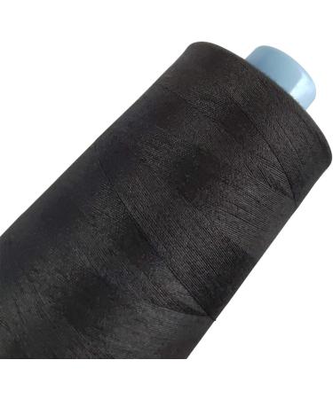 Polyester Sewing Thread Spools - White & Black - 3000 Yards Each - 40/2 All-Purpose Threads for Sewing Machine and Hand Repair - Buy Online on GoSupps.com