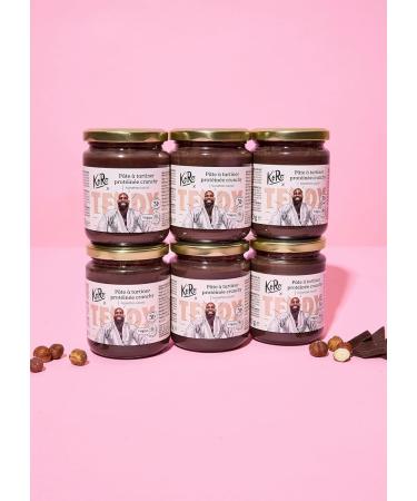 KoRo - P te tartiner prot in e vegan noisette-cacao x Teddy Riner 6 x 200 g 200 g (Lot de 6) - Buy Online on GoSupps.com