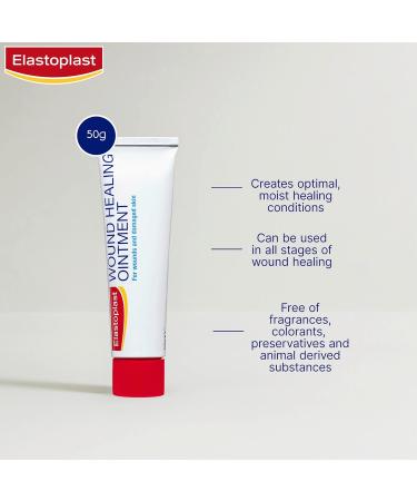Elastoplast 48384 Wound Healing Ointment 50g - Buy Online on GoSupps.com