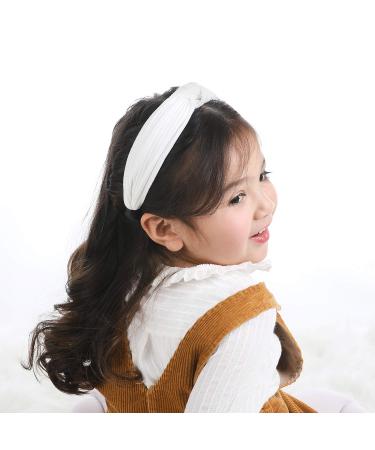 Funtopia 9 Pcs Wide Plain Turban Headband Set for Women & Girls | Fashionable Cross Knot Hair Bands in Solid Colors - Buy Online on GoSupps.com