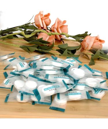 100PCS Cotton Compressed Facial Mask Sheets - DIY Skin Care for Home & Travel | Disposable Individually Packaged Masks - Buy Online on GoSupps.com