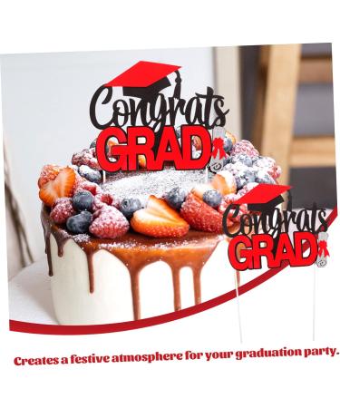 INOOMP 16 Pcs Graduation Row Graduation Party Supplies 2023 Graduation Cake Decorations Graduation Cupcake Toppers Grad Picks Food Decor Graduation Cake Picks Paper Cup Graduation Season - Buy Online on GoSupps.com