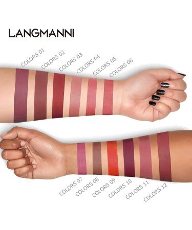 12 Colors Sexy Lip Gloss Set - Waterproof Moisturizing Liquid Lipsticks | Professional Matte Gift Set - Buy Online on GoSupps.com